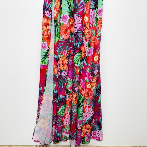 Show Me Your Mumu Rochester Maxi Daffodil Medium Vibrant Tropical Flowers - Picture 8 of 11